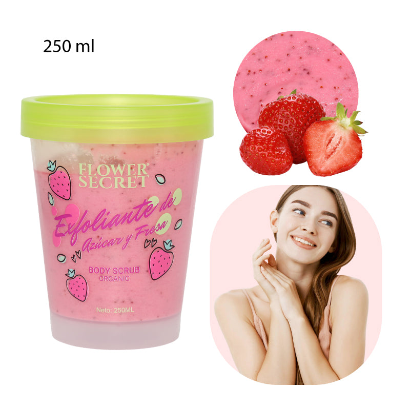 Exfoliante corporal de frutas - Flower Secret