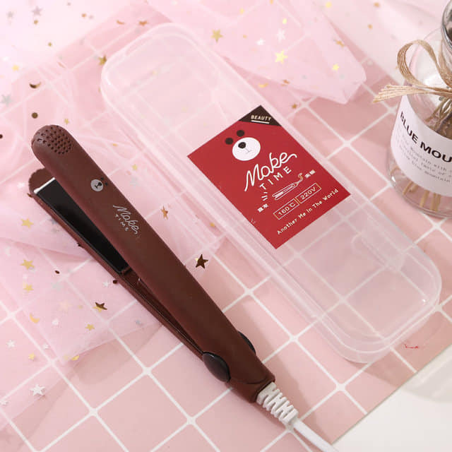 Mini plancha de cabello