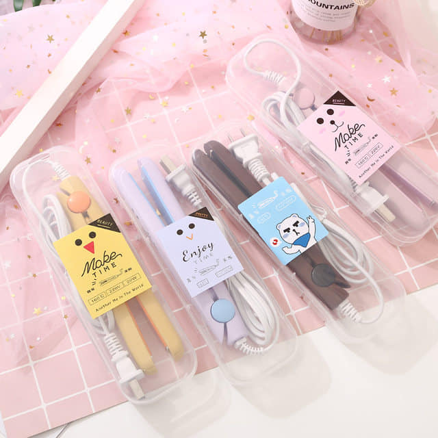 Mini plancha de cabello