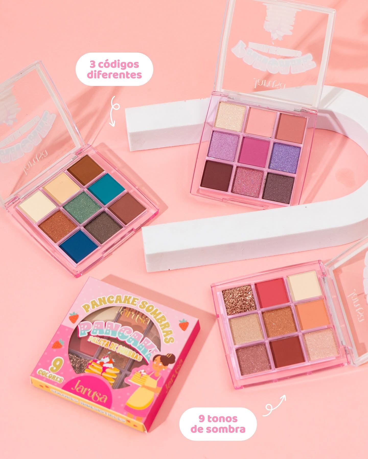 Set de Sombras Pancake - Jarusa