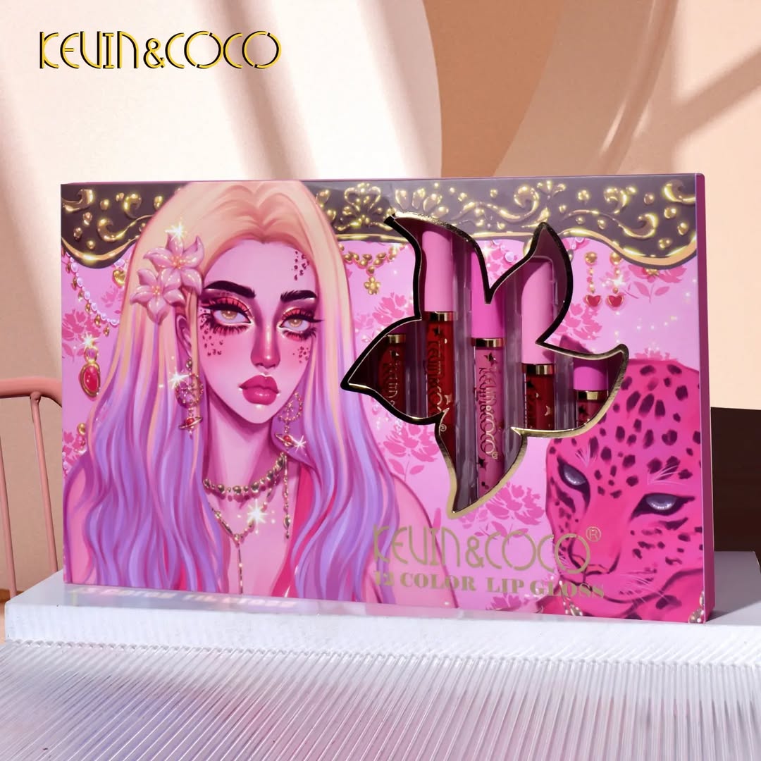 Set de 12 Labiales Mate Líquido - Kevin&Coco